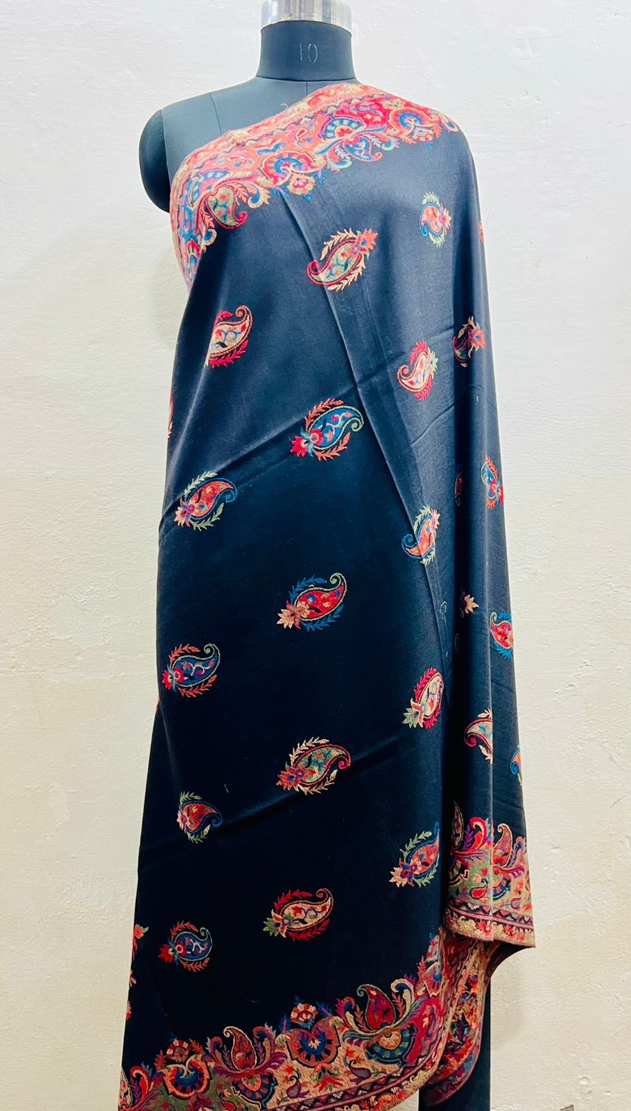 Kani Noor™ – Pure Pashmina Fine Wool Shawl