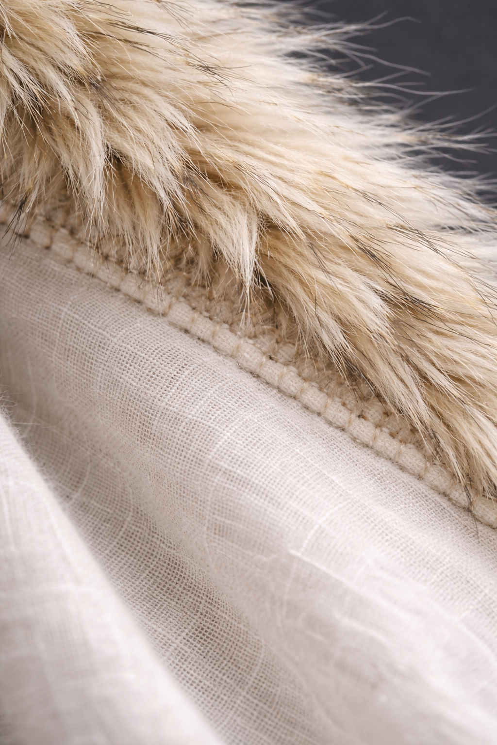 Premium Pashmina Blend Stole – Ivory Sand