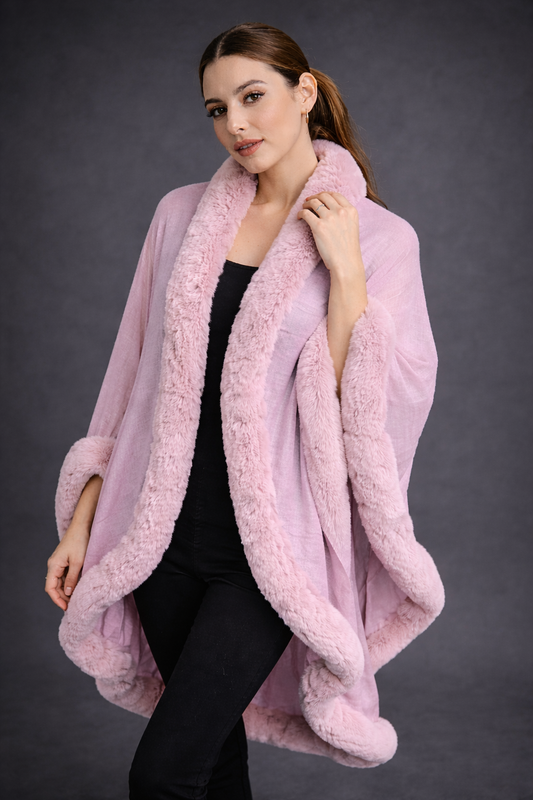 Premium Pashmina Blend Stole – Blush Pink