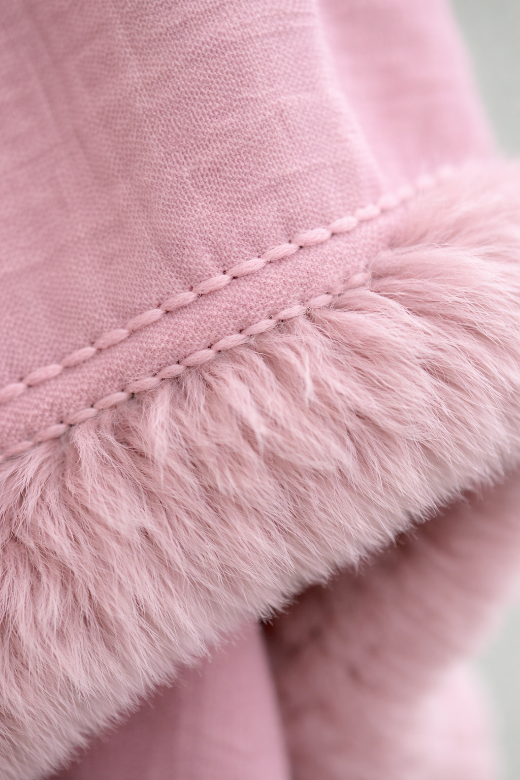 Premium Pashmina Blend Stole – Blush Pink