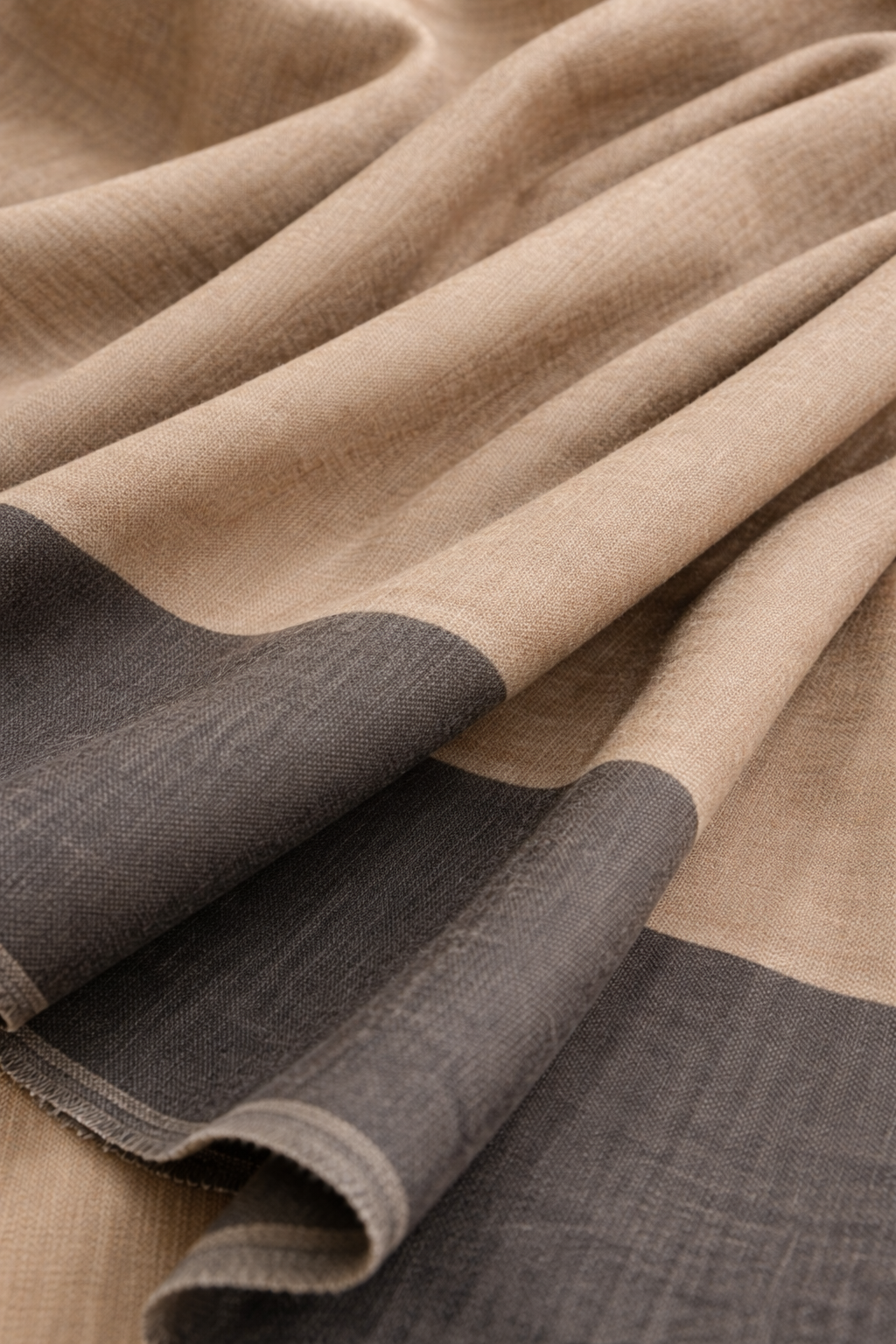 Product Name: Heritage Pure Pashmina Gents Shawl – Plain Luxury FW CollectionDimensions: 50 \times 100 inches (Full Size)