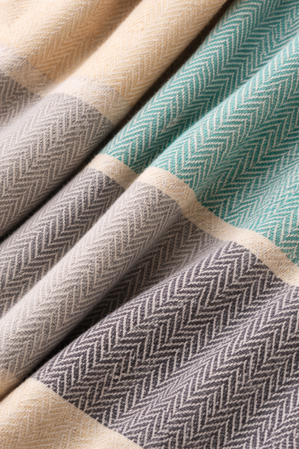 The Heritage Herringbone | Pure Pashmina Artisan Stole