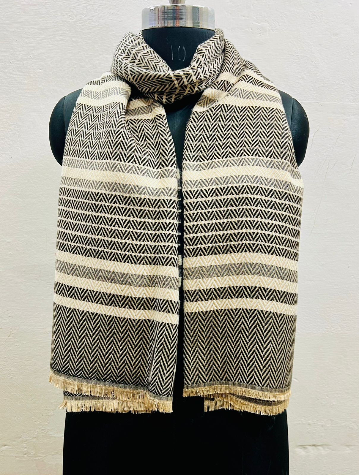 The Heritage Herringbone Stole